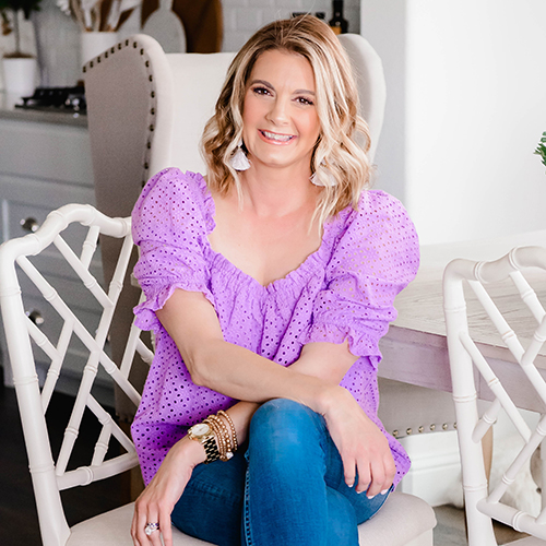 A Blissful Nest's Rebekah Dempsey  is know for her unique color palettes, style, and coastal flare.